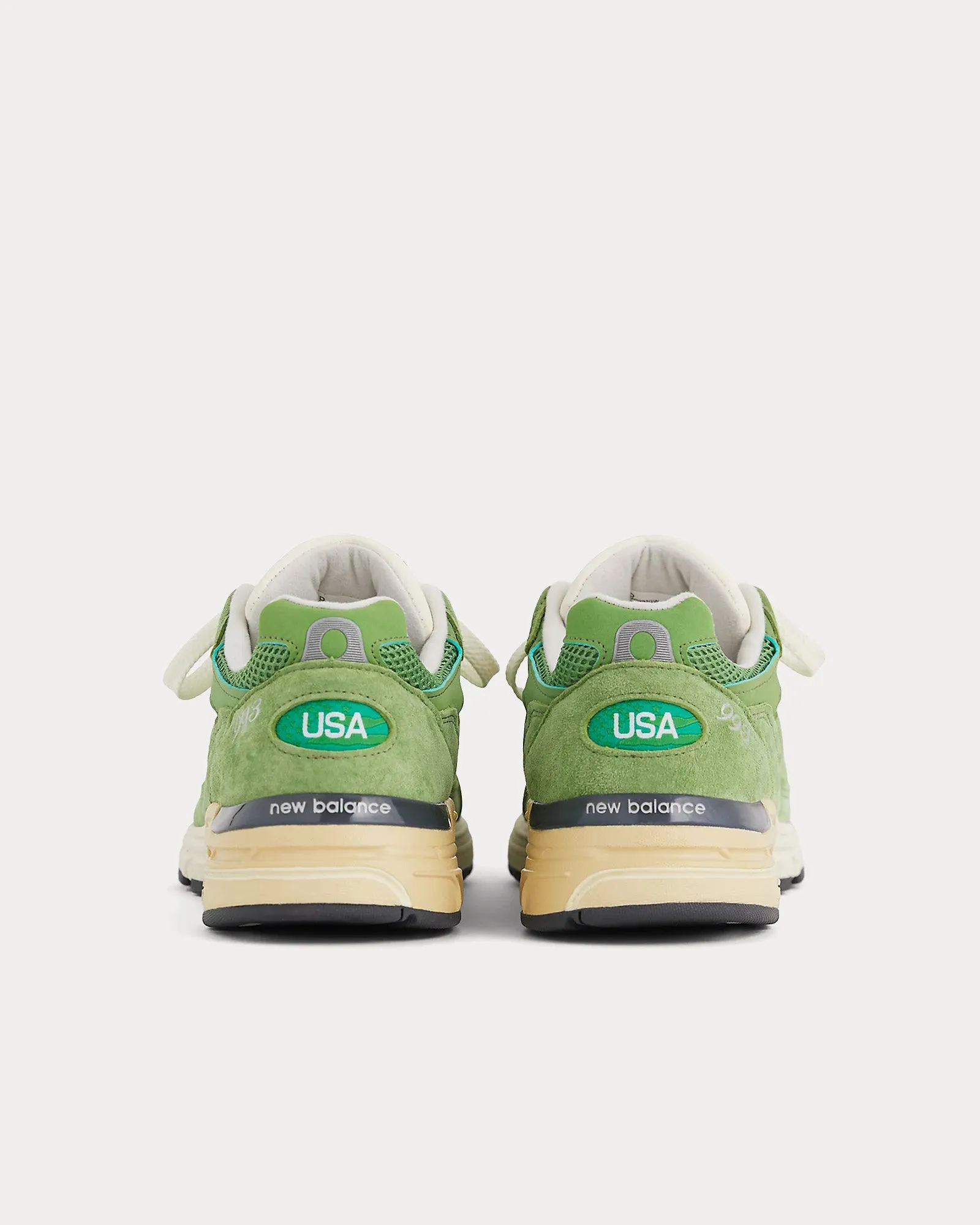 Made in USA 993 Chive / Sea Salt Low Top Sneakers