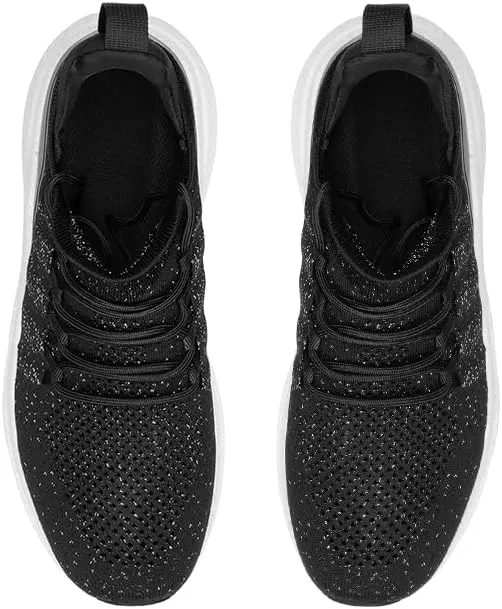 Men's Comfortable Walking Slip-On Casual Shoes Running Tennis Athletic Gym Workout Cross Training Sneakers