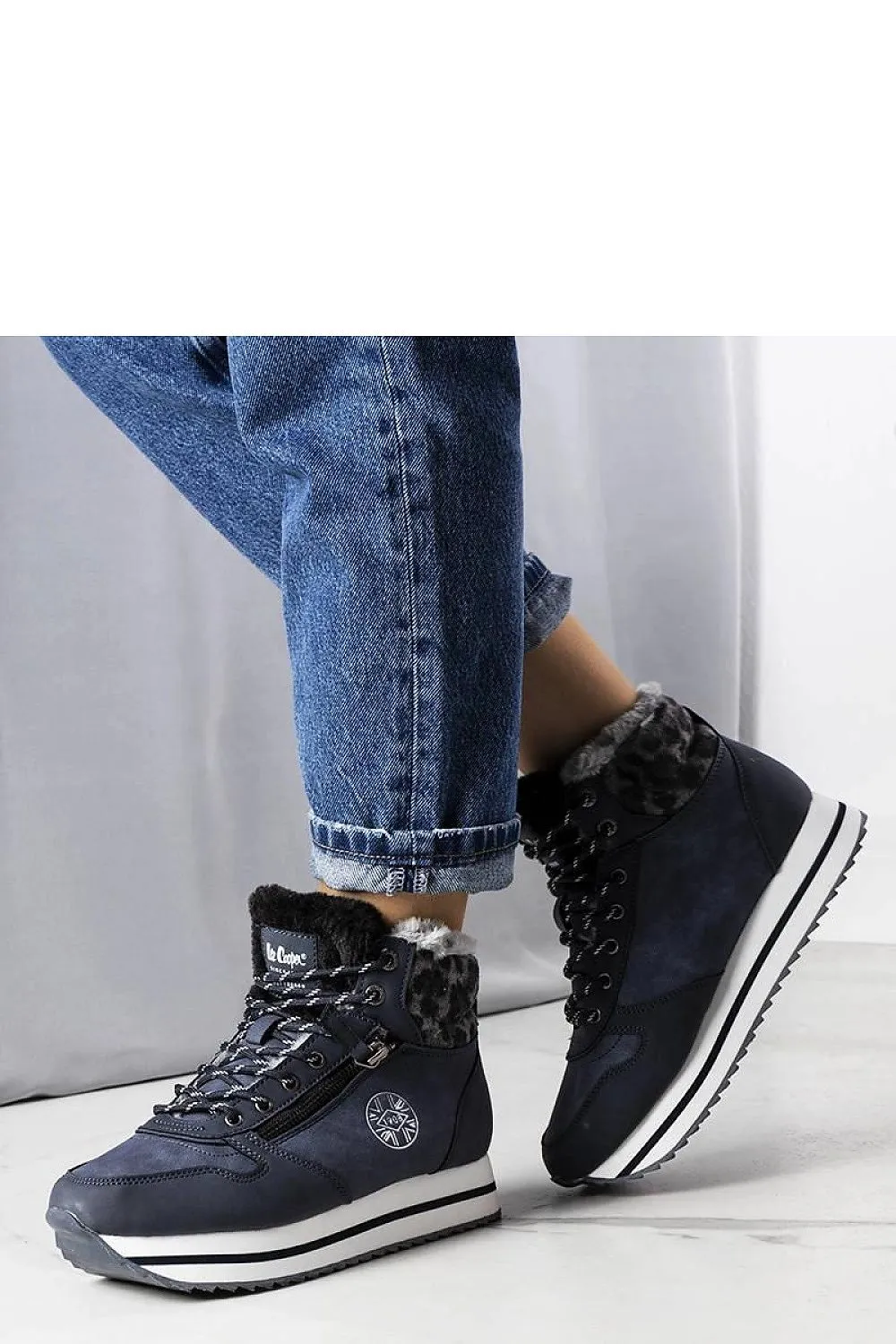 Navy blue Lee Cooper Sneakers