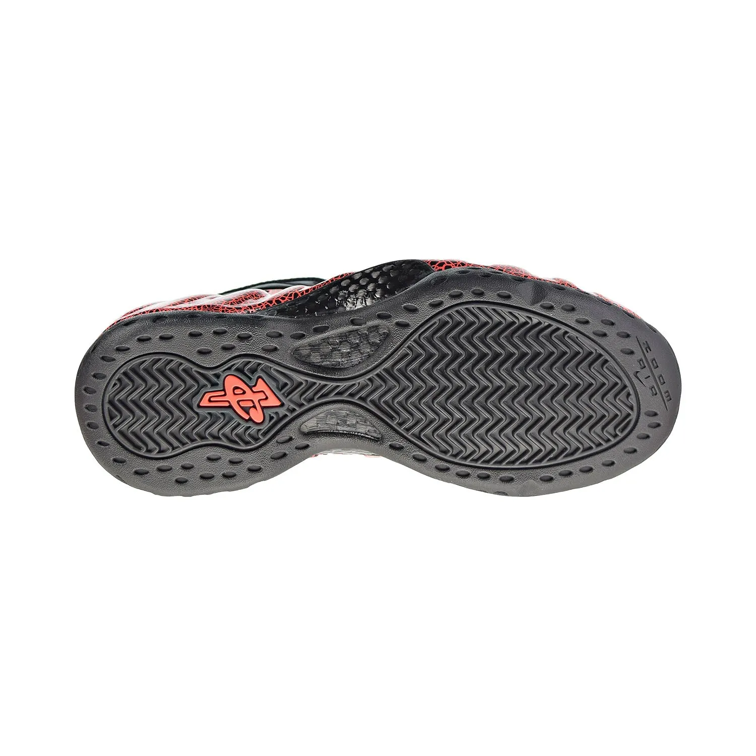 Nike Air Foamposite 1 Men's Shoes Black-Total Crimson-Bright Crimson