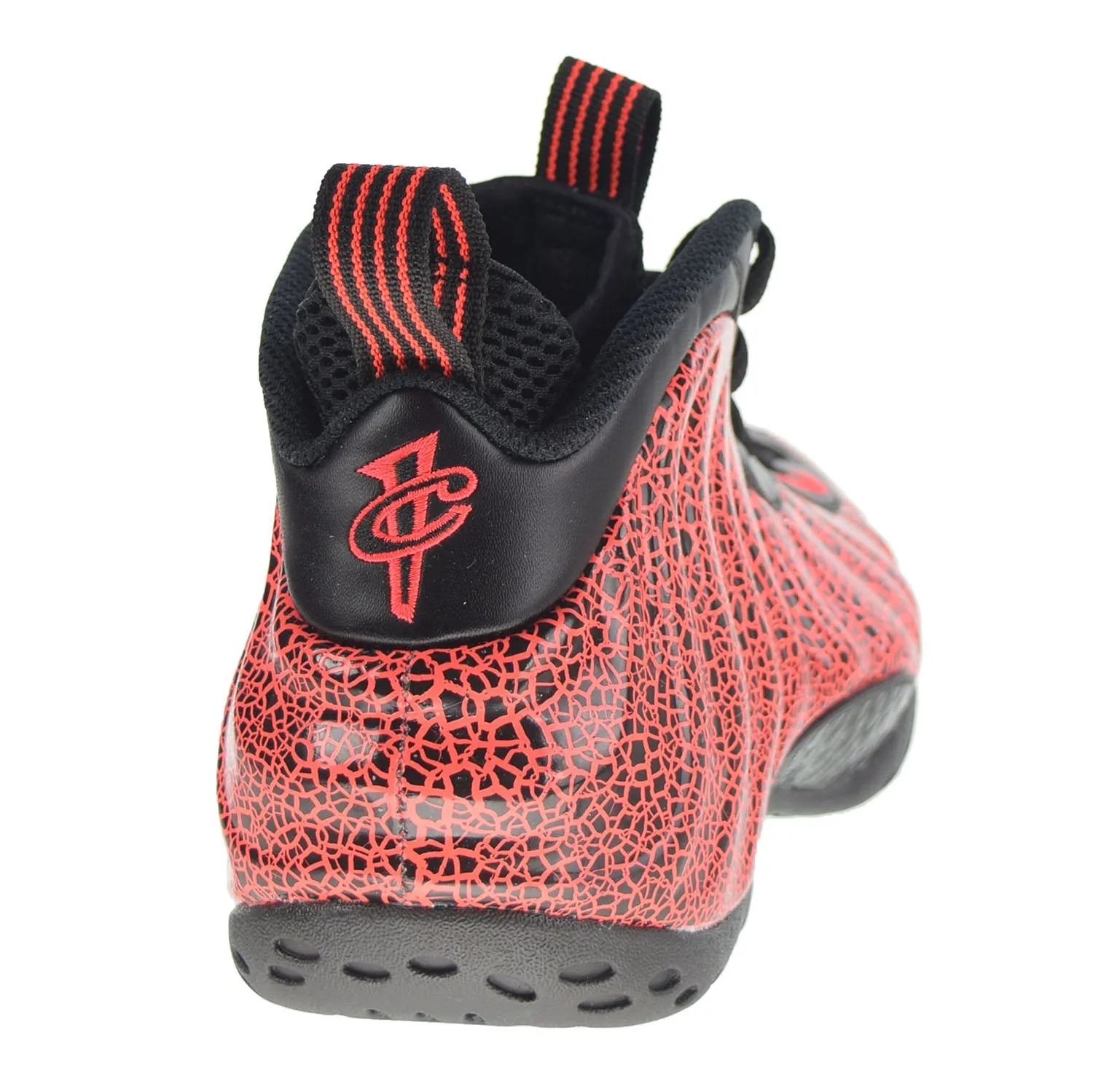 Nike Air Foamposite 1 Men's Shoes Black-Total Crimson-Bright Crimson