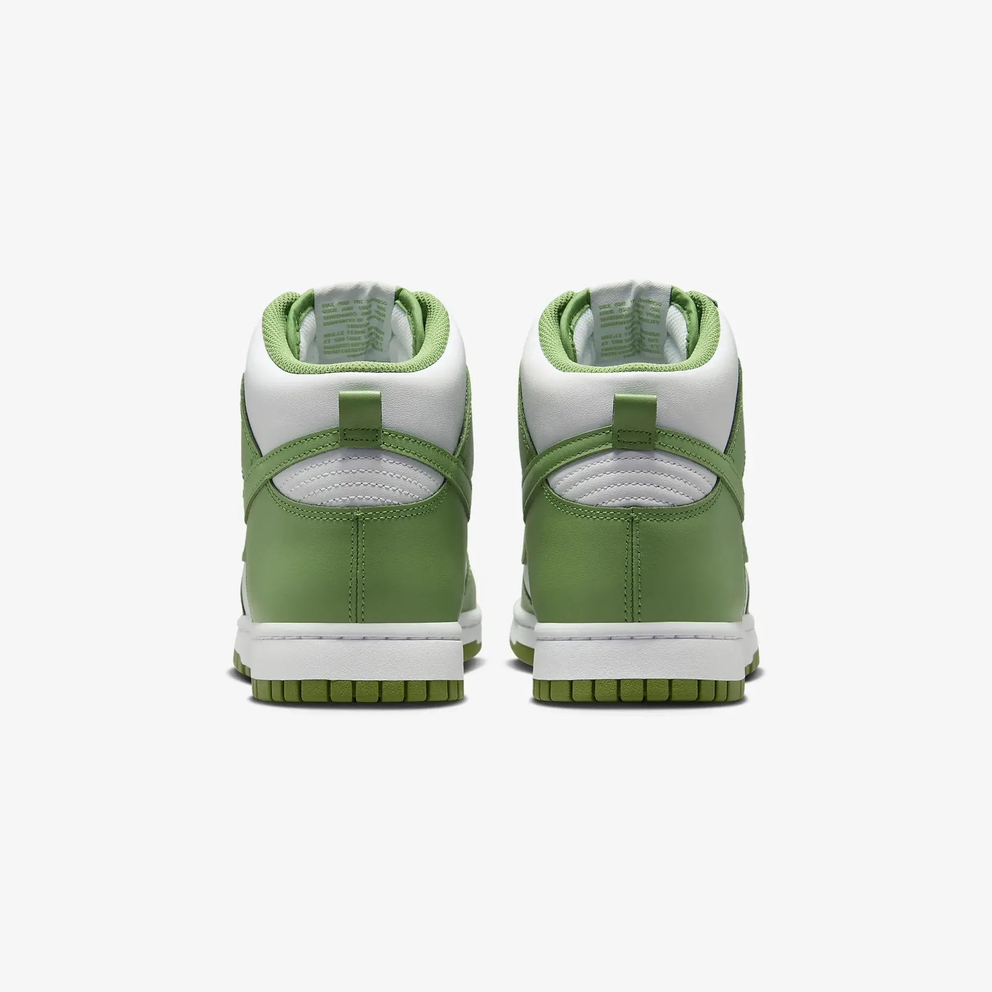 Nike | DUNK HIGH RETRO  { WHITE/CHLOROPHYLL-WHITE