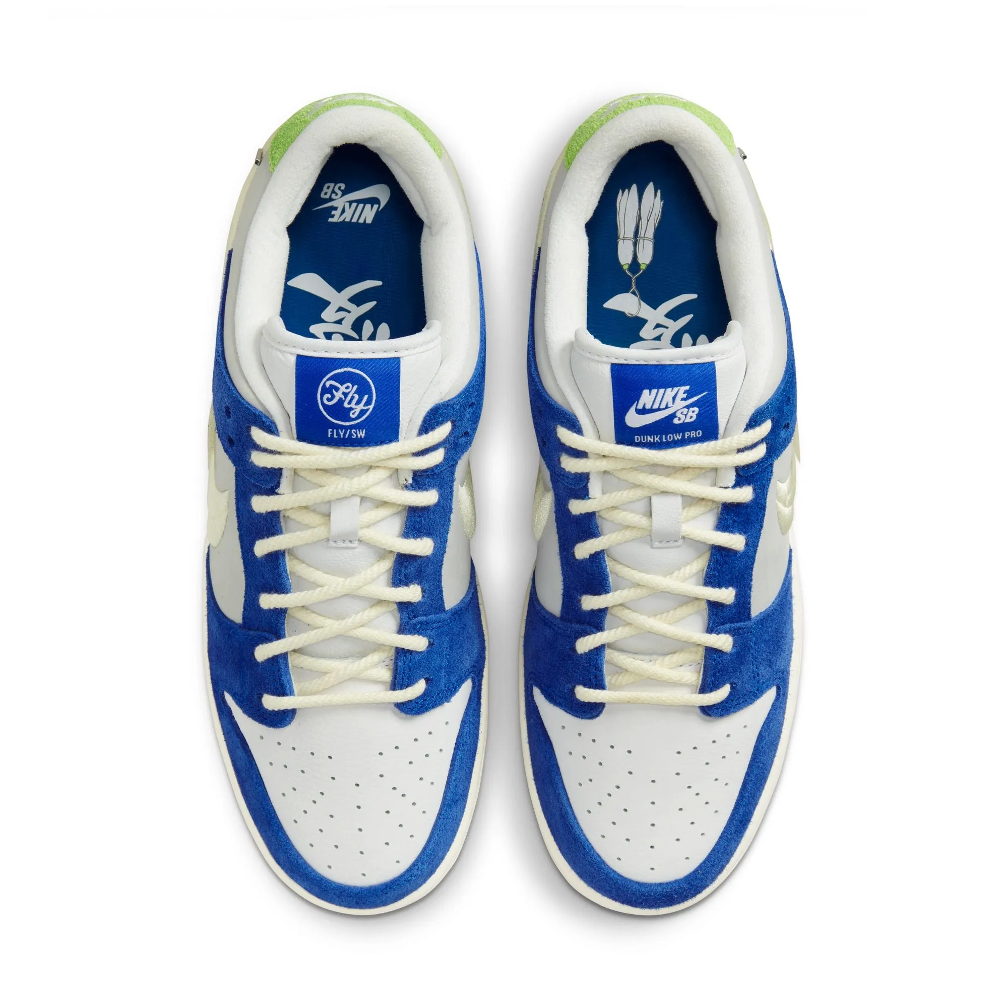 NIKE SB DUNK LOW PRO QS FLY STREETWEAR "GARDENIA"