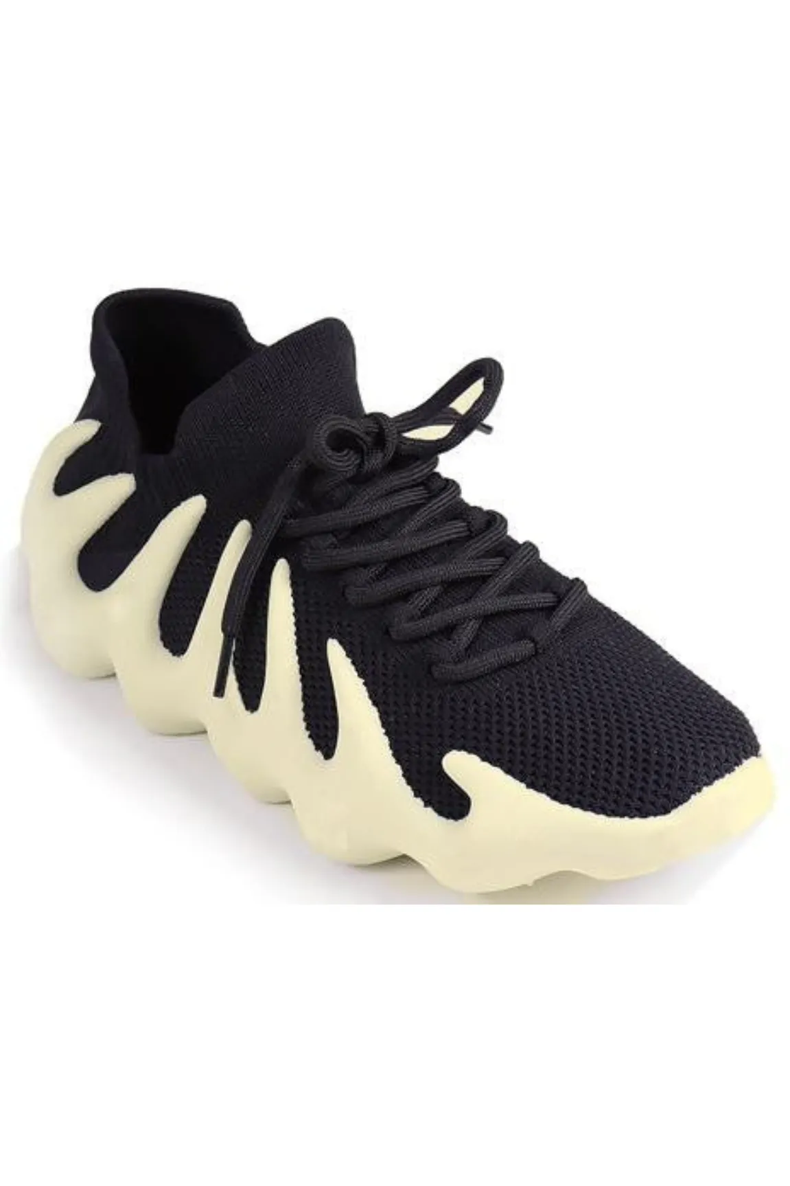 Noir Wave Sneakers (Black)
