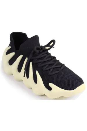 Noir Wave Sneakers (Black)