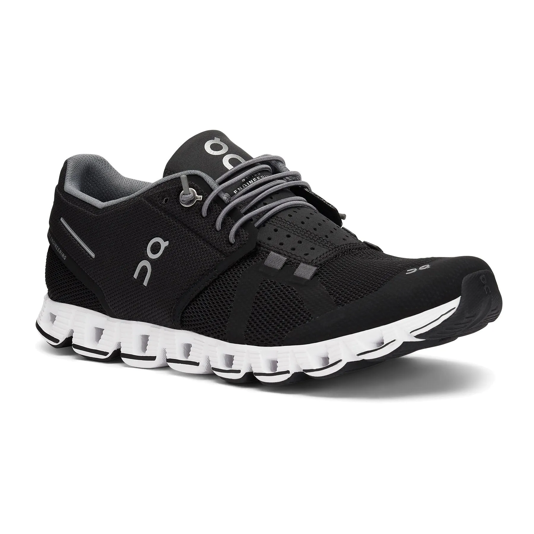 ON CLOUD BLACK/WHITE - WOMENS