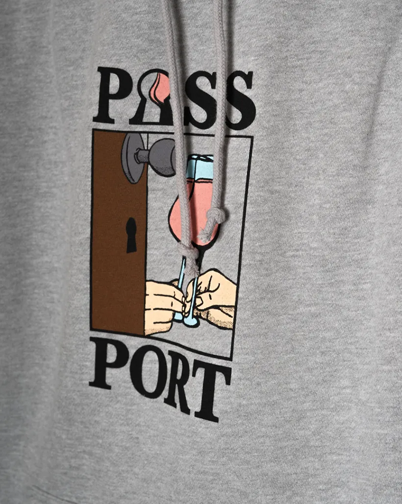 Passport What U Think U Saw Hoodie - Grey