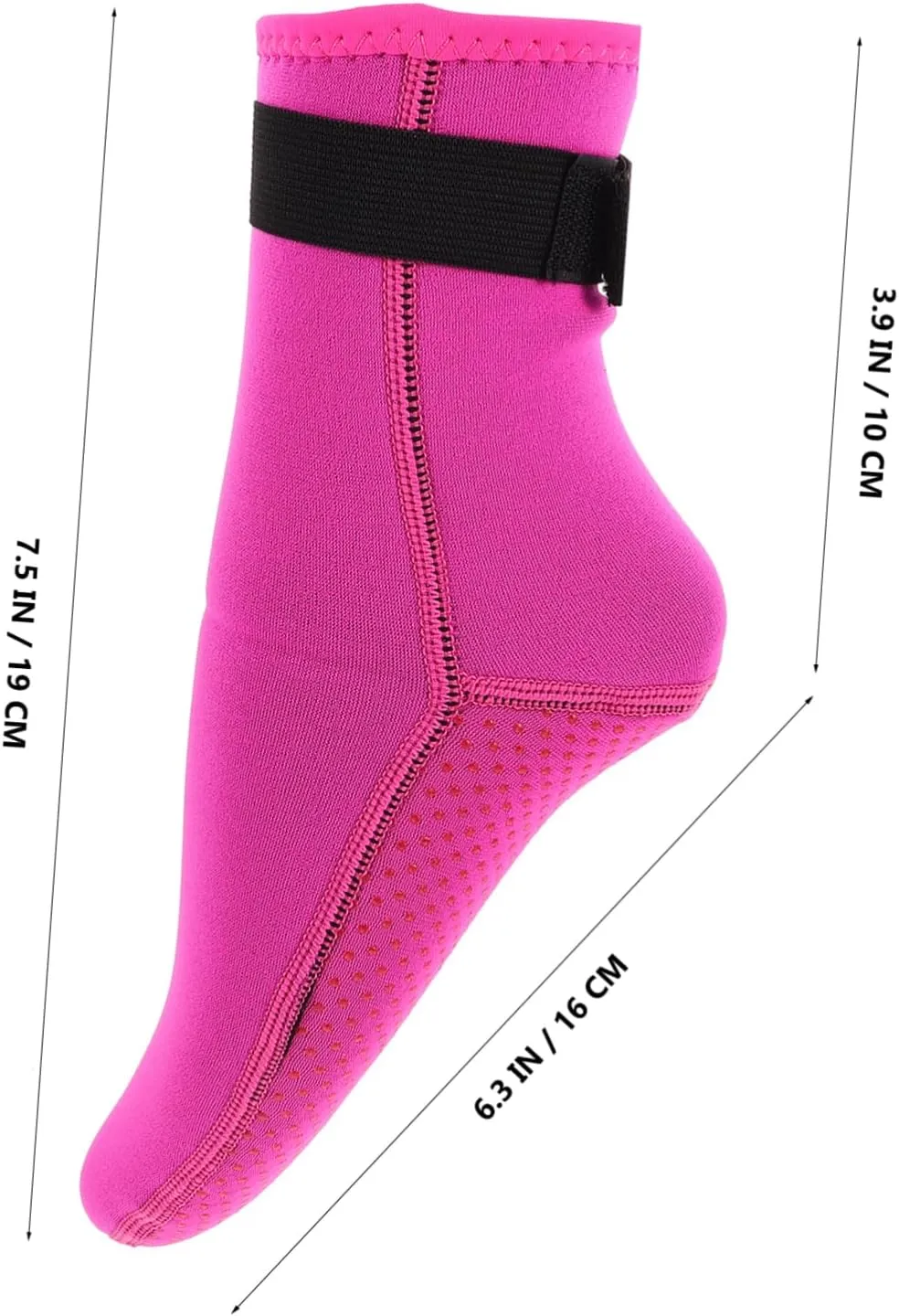 POPETPOP Diving Socks Waterproof Socks Swim Socks Fin Socks Water Socks Men Dive Socks Beach Socks Wading Socks