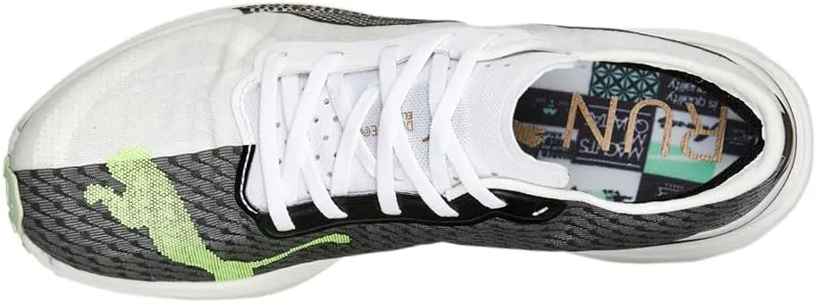 PUMA Womens Deviate Nitro Elite 2 Run 75 Running Sneakers Shoes - Green