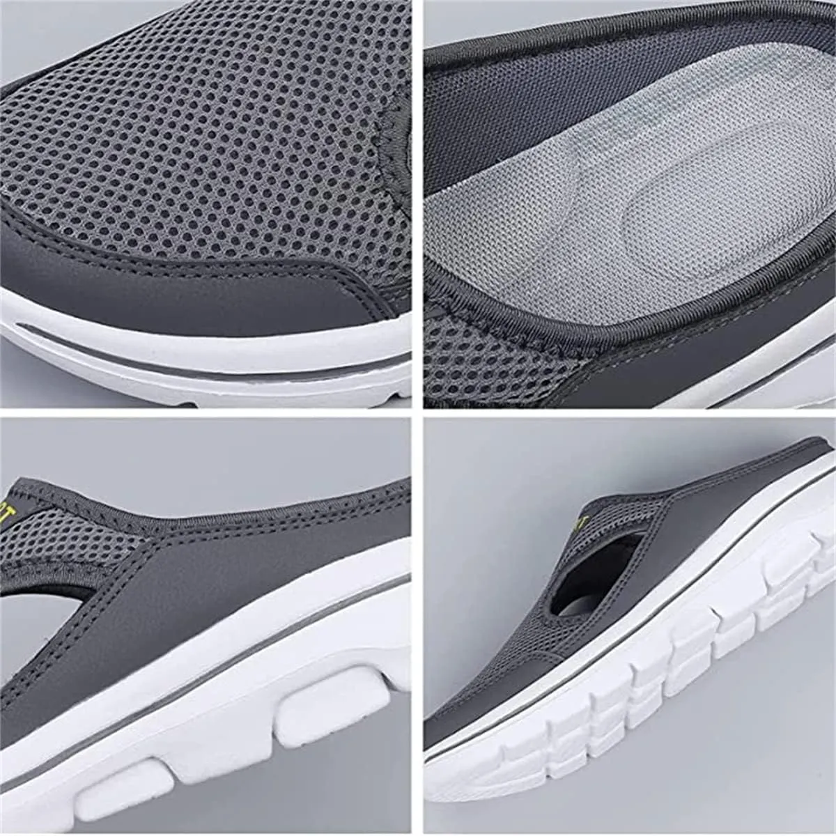 PURRL Meaboots Sports Sandals, Meaboots Men's Comfort Breathable Support Sports Sandals,Meaboots Orthopedic Sandals for Men Outdoor Casual Non Slip Orthopedic Sneakers Walking Slip on Shoes