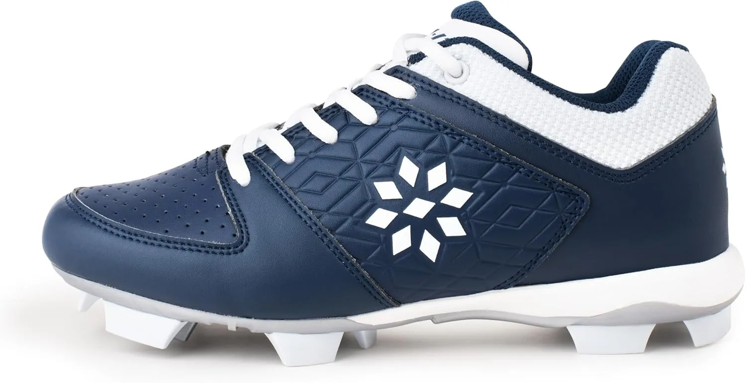 RIP-IT Girls Diamond Softball Cleats Youth Softball Shoes for Girls Sizes 1-6