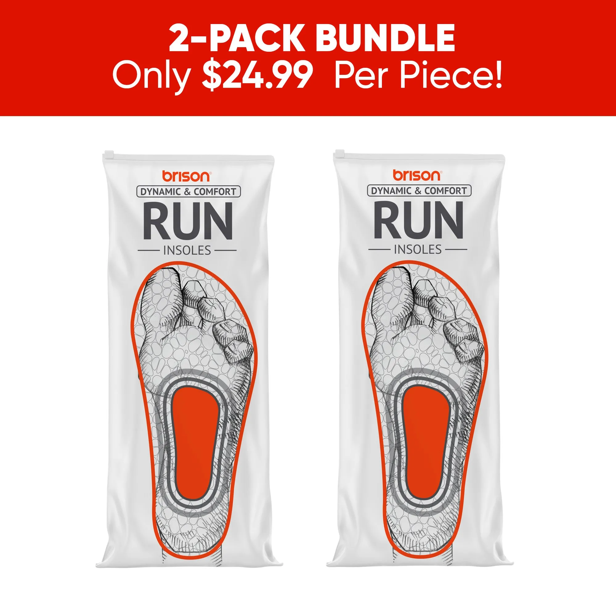 Run Active Insoles [2pcs]
