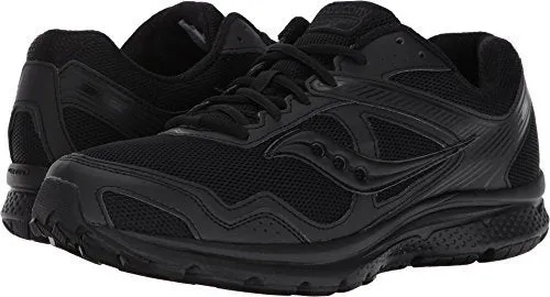 Saucony Men's Cohesion 10 Running-Shoes, Black, 14 E - Wide