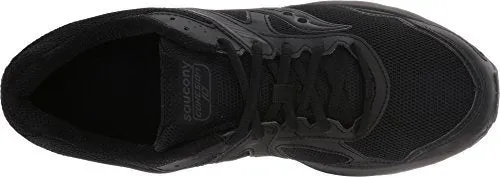 Saucony Men's Cohesion 10 Running-Shoes, Black, 14 E - Wide