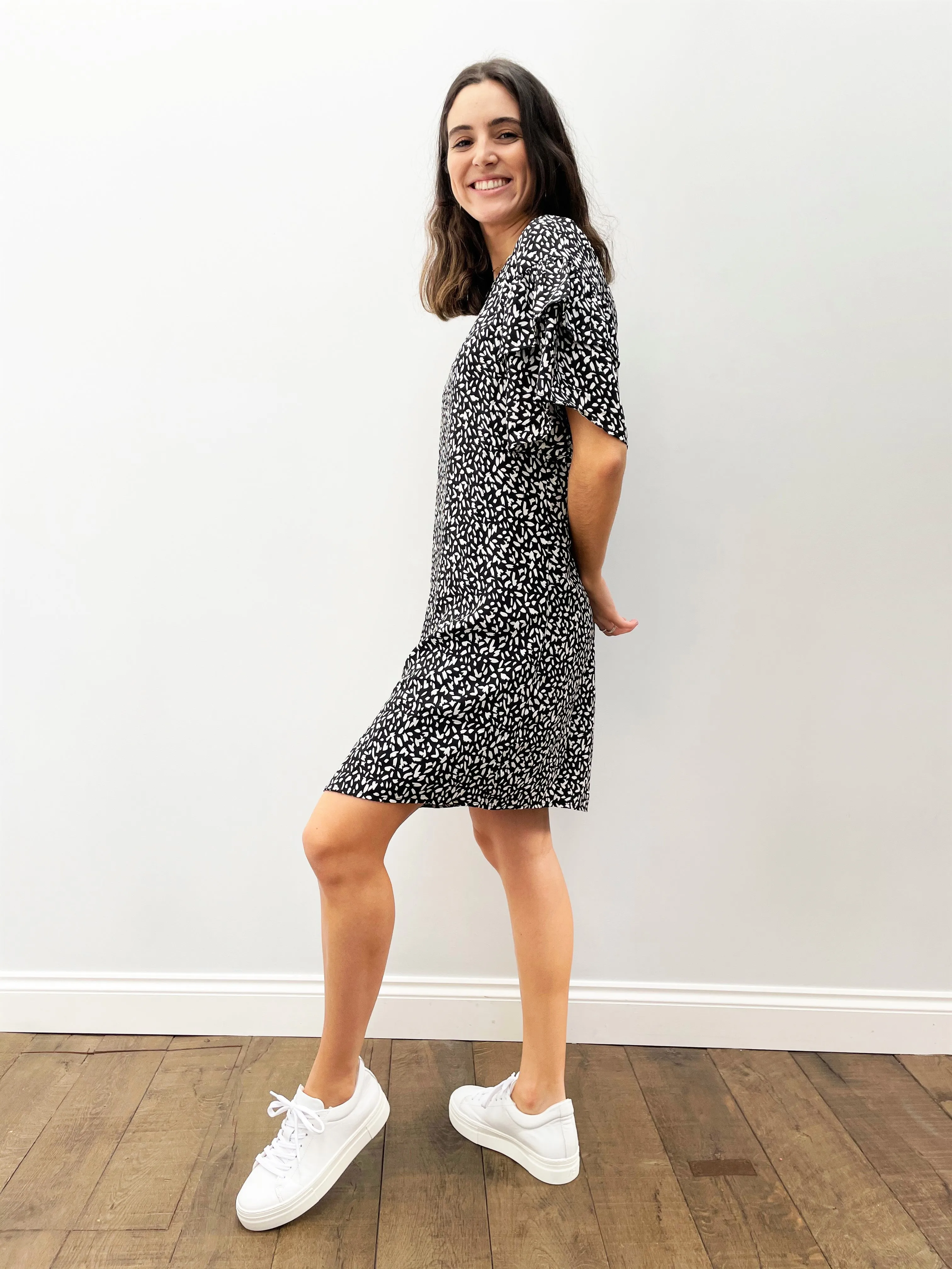 SLF Carla Short Dress in Black