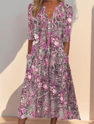Solara - Graceful Cotton Dress