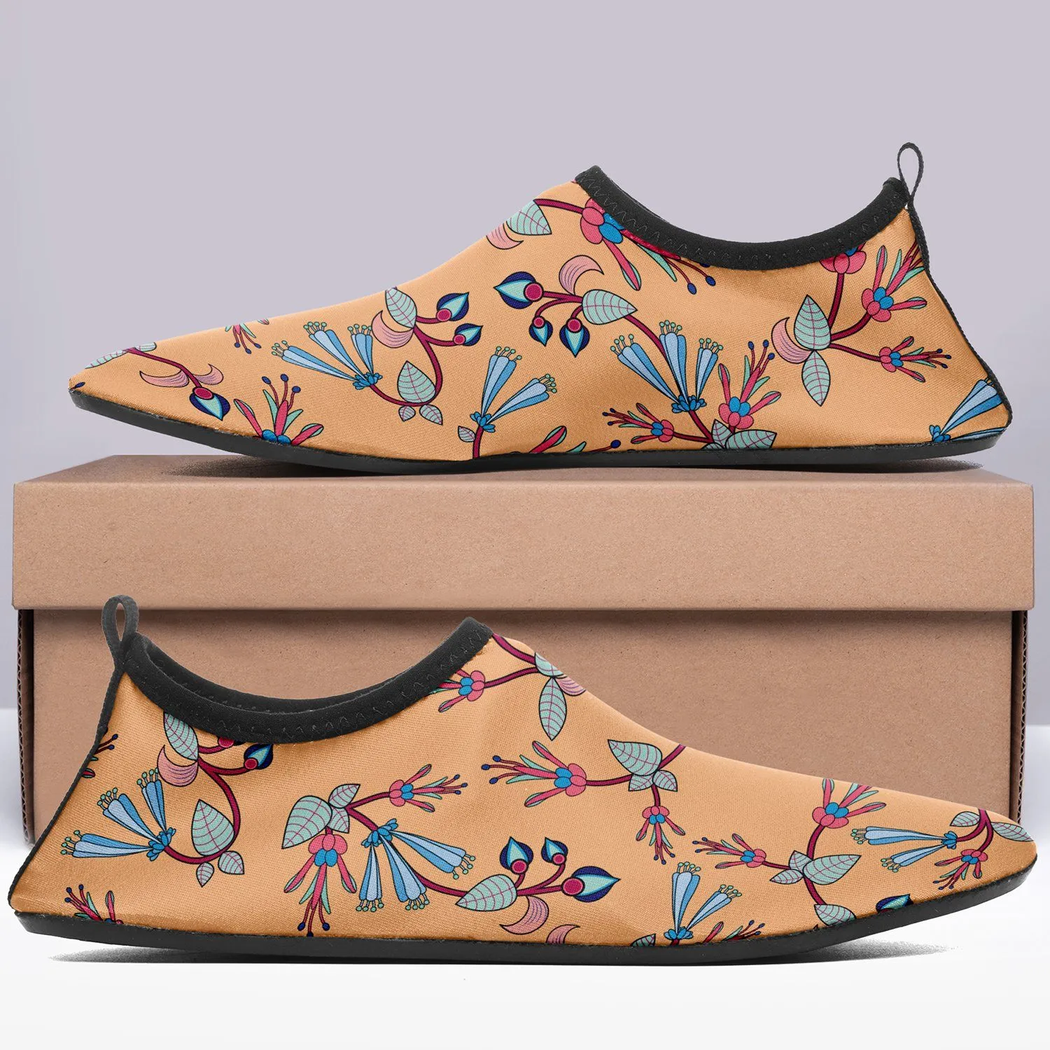 Swift Floral Peache Sockamoccs
