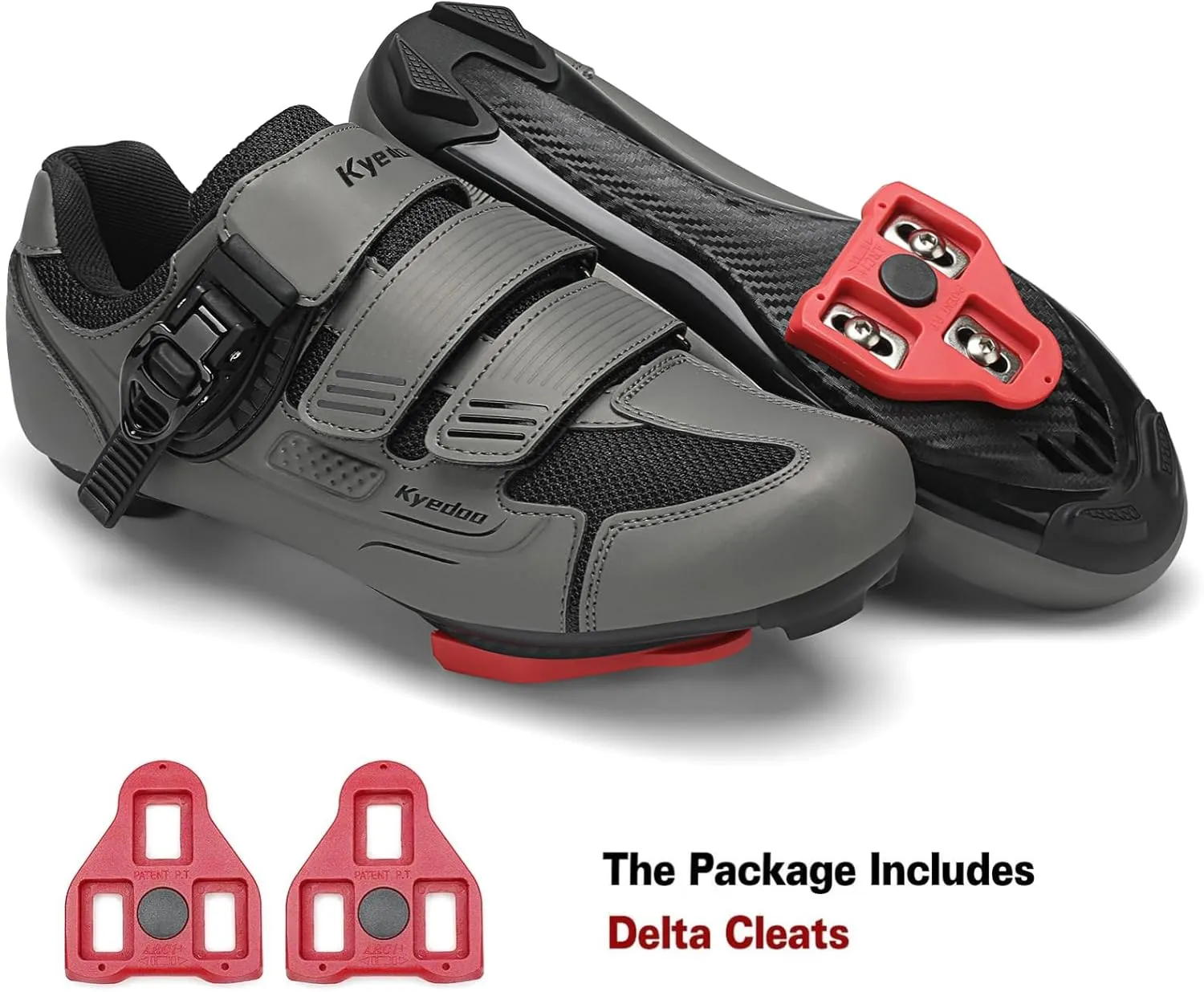 Unisex Cycling Shoes Compatible with Peloton Bike Shoes Indoor Clip in Peleton Road Bike Riding Racing Biking Shoes with Delta Cleats for Mens Womens Indoor Outdoor Bike Pedal