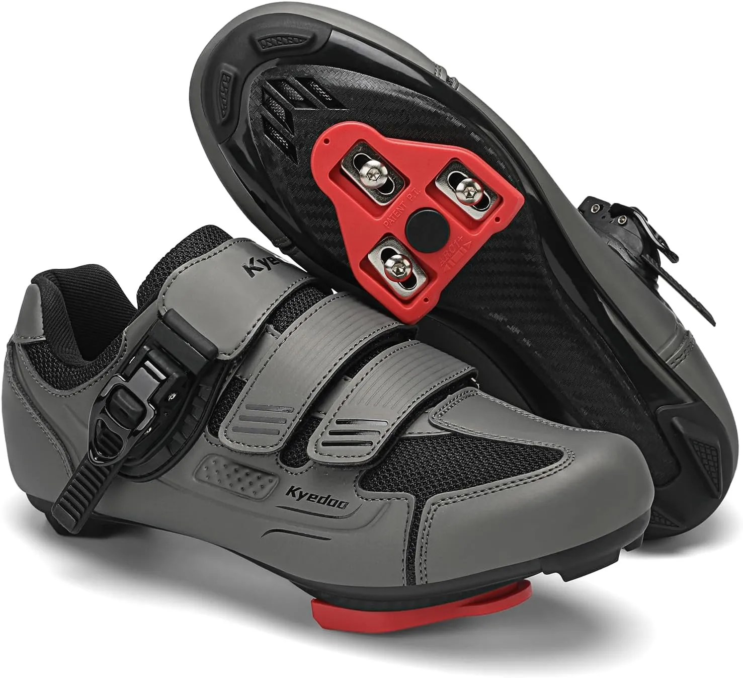 Unisex Cycling Shoes Compatible with Peloton Bike Shoes Indoor Clip in Peleton Road Bike Riding Racing Biking Shoes with Delta Cleats for Mens Womens Indoor Outdoor Bike Pedal
