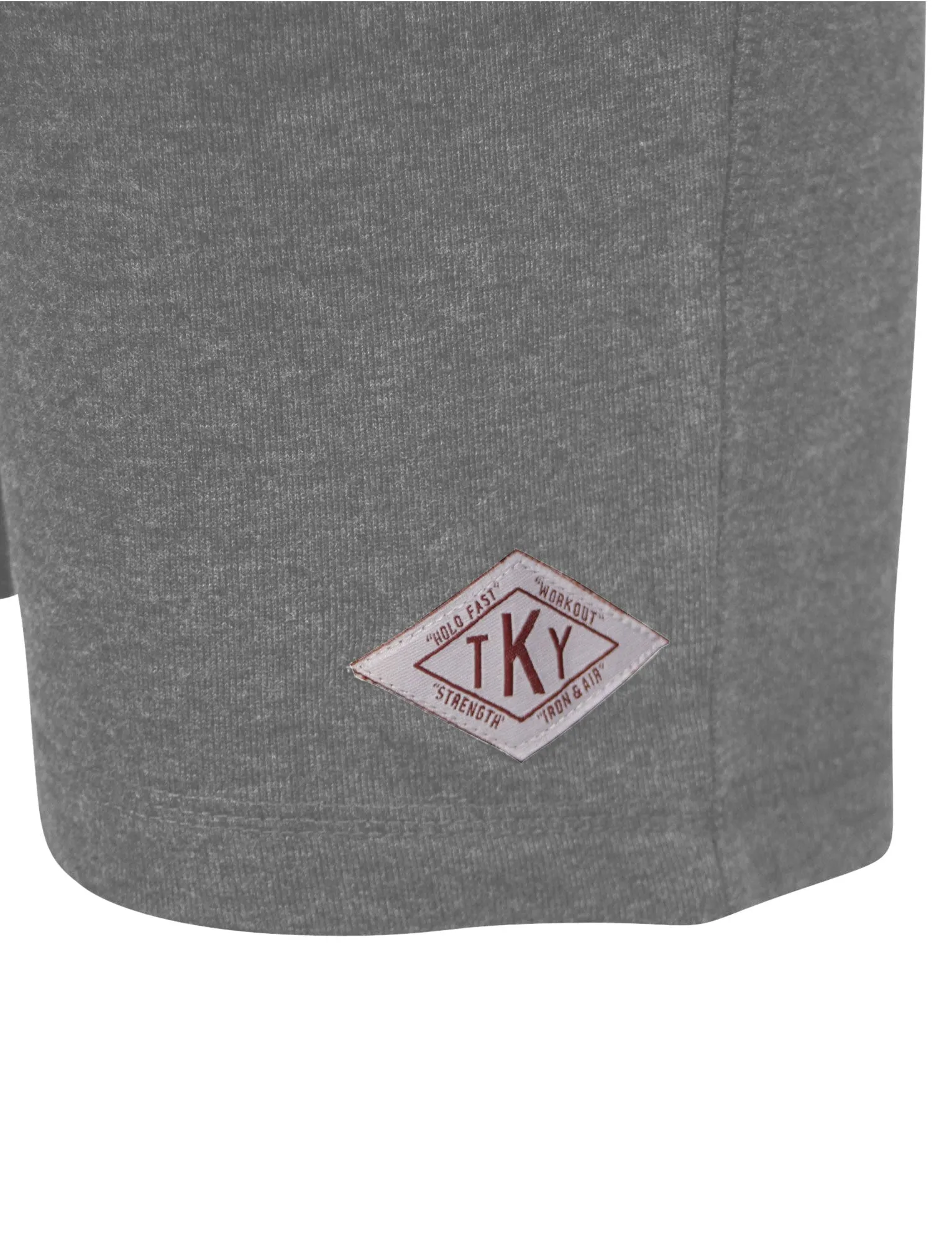 Vittorio Sweat Shorts in Mid Grey - Tokyo Laundry