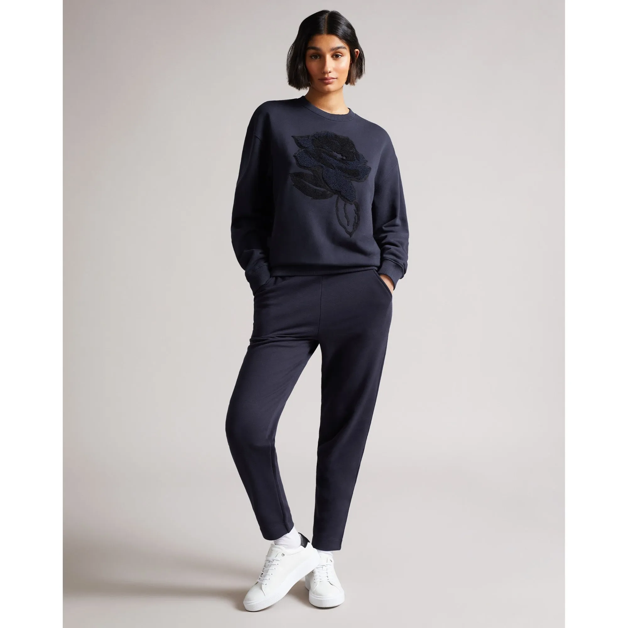 Women Wmt-Welda-Flower Patch Jogger - Navy