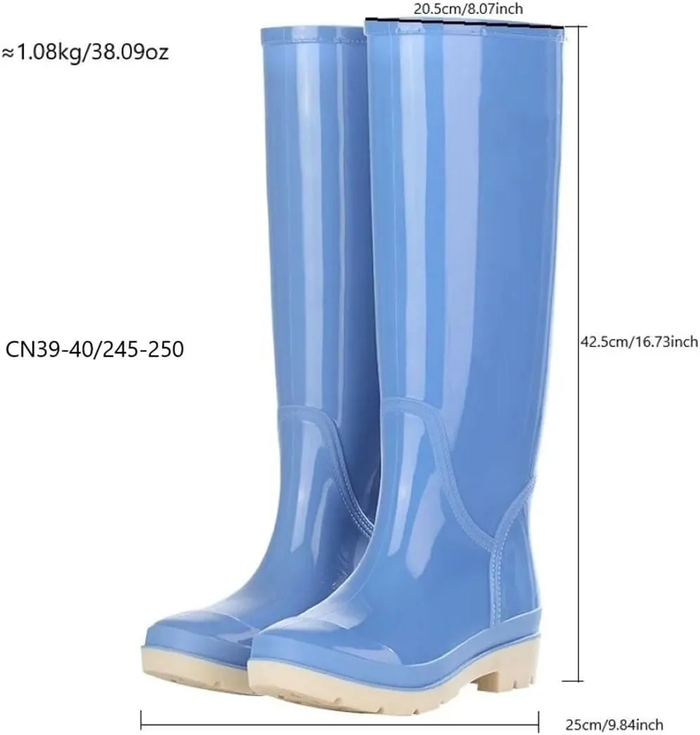 Women's Rain Boots Are Lightweight Waterproof Easy To Put On And Take Outdoor Appearance Rainy Season