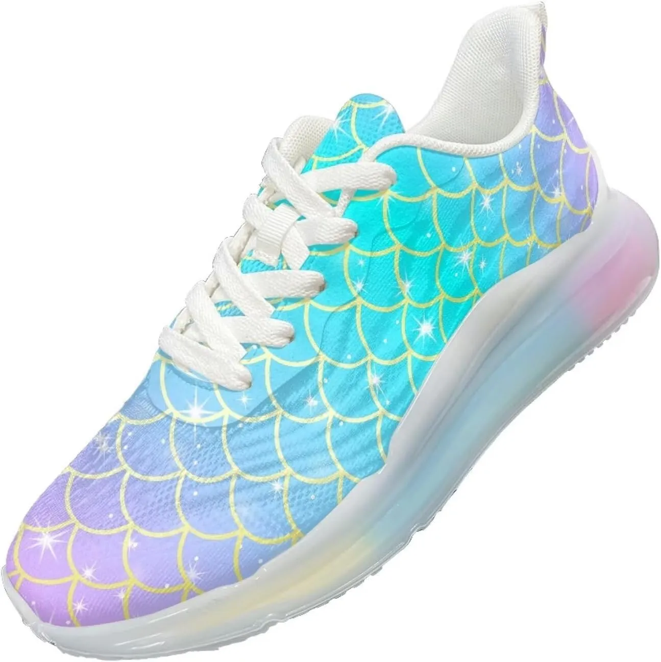 Women's Shoes Breathable Cozy Lightweight Workout Running Sneaker Non-Slip Air Cushion Footwear Walking Shoes Women US 6-11