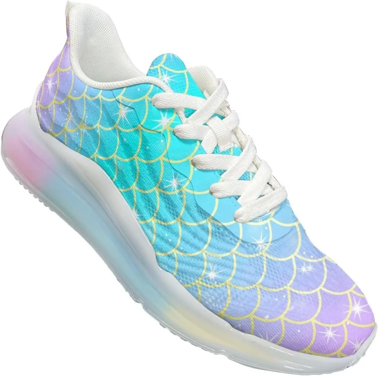 Women's Shoes Breathable Cozy Lightweight Workout Running Sneaker Non-Slip Air Cushion Footwear Walking Shoes Women US 6-11
