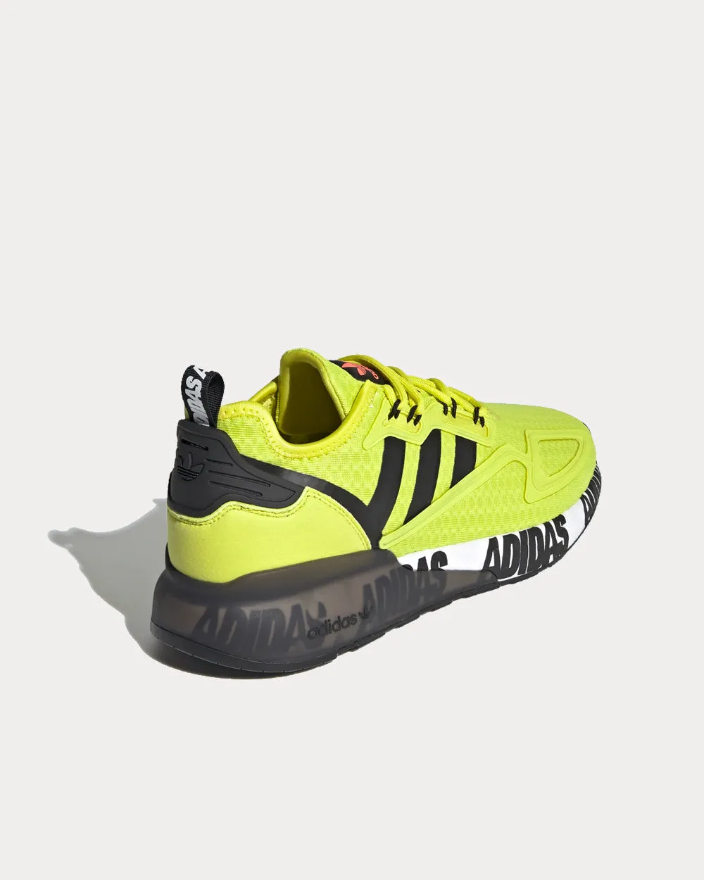 ZX 2K Boost Acid Yellow Low Top Sneakers